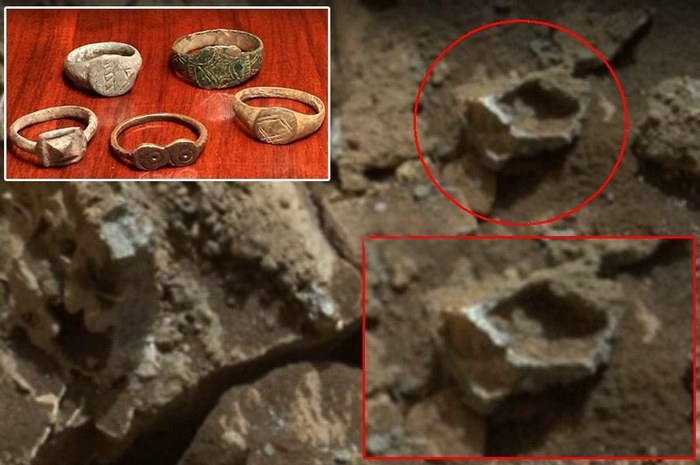 Nova najdba na Marsu - zlati prstan