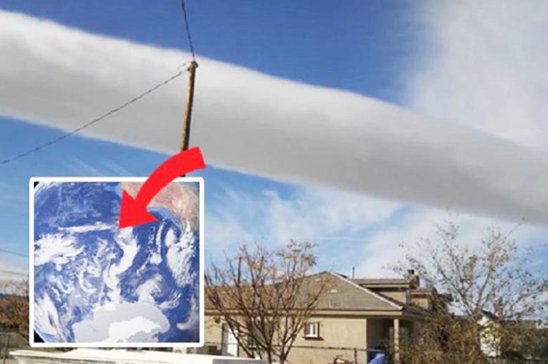 Oblaki se spet obnašajo zelo čudno