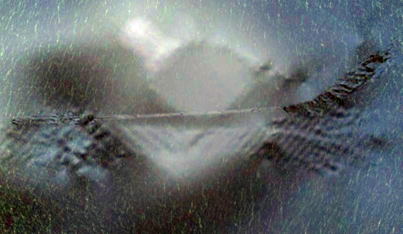 Ogromna skrivnostna zgradba, najdena na dnu Atlantskega oceana.