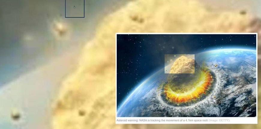 Ogromen asteroid bo aprila letel mimo Zemlje s hitrostjo približno 32.000 km / h 