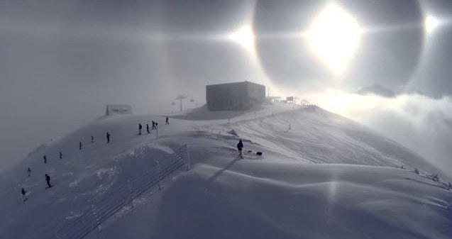 Optične fantazije zimskega sonca