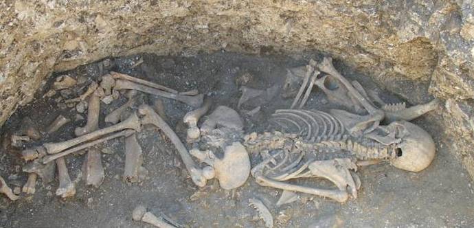 Ostanke čudnih frankenštajnskih živali so odkrili v Angliji.