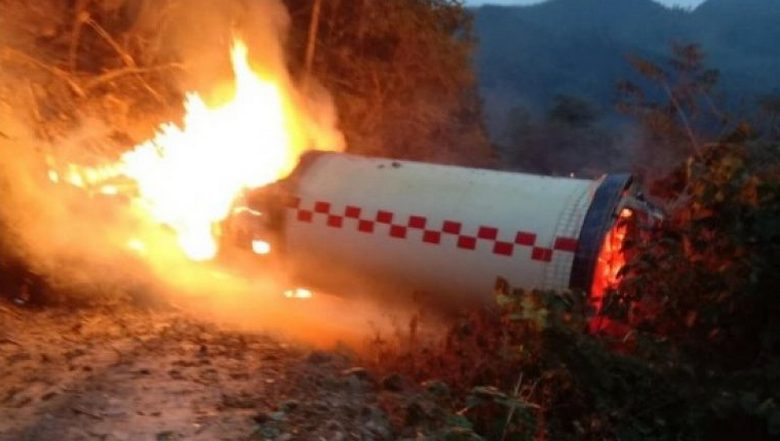 Padec skrivnostnega predmeta na Kitajskem