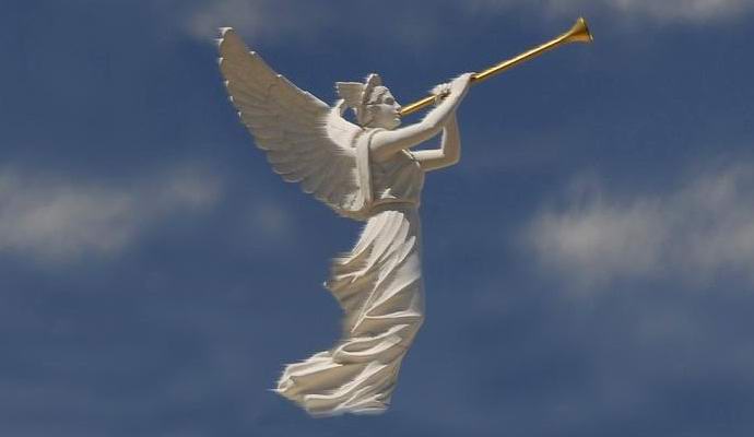 Zvoki trobentice se slišijo z neba po vsem svetu.