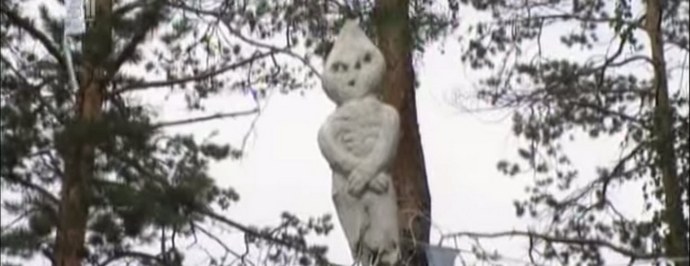 V bližini Kyshtyma je bil postavljen spomenik tujcu Alešenku.