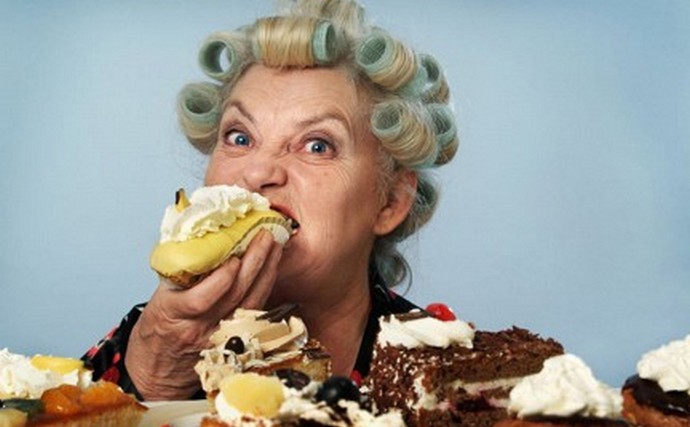 Daj v zapor zaradi požrešnosti