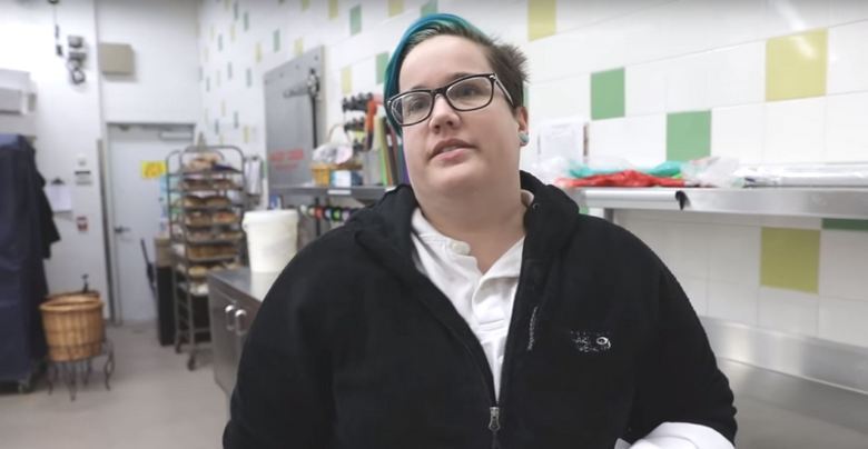 Domnevna pojavnost duha v ameriškem supermarketu je bila senzacija.