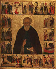 Ruski napovedovalci, preroki - sveti Sergije, oče nadrejeni Radonež, čudoviti delavec vse Rusije