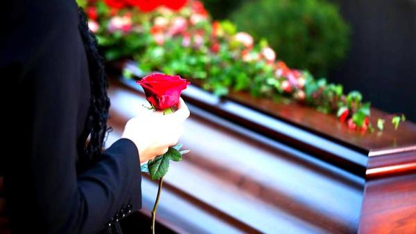 znamenja na dan pogreba 