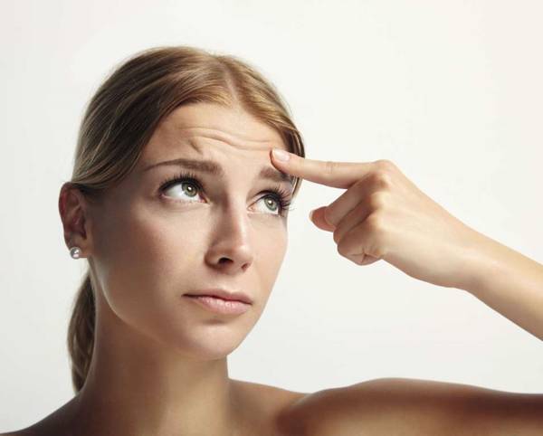 Mozolj na čelu - pomen znamenj 