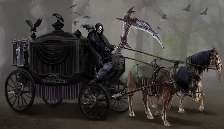 Duhovne silhuete so se pojavile v viktorijanski kočiji