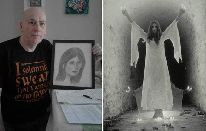 Duh piše knjige z roko britanske medicinske sestre.