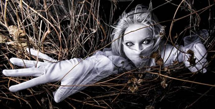 Otroški duh se je igral pred kamero