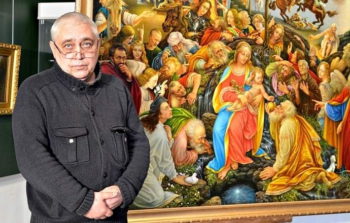 Ruski slikar je končal sliko Leonarda da Vincija