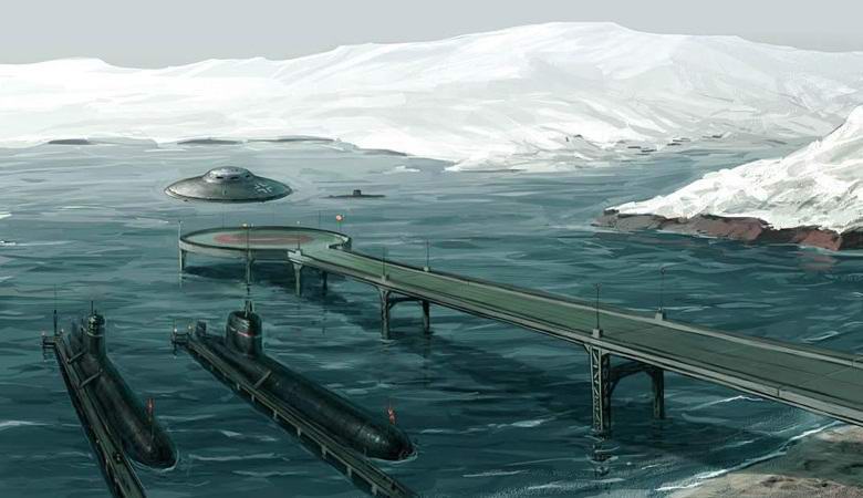 Rus je na Antarktiki odkril mitsko nacistično bazo