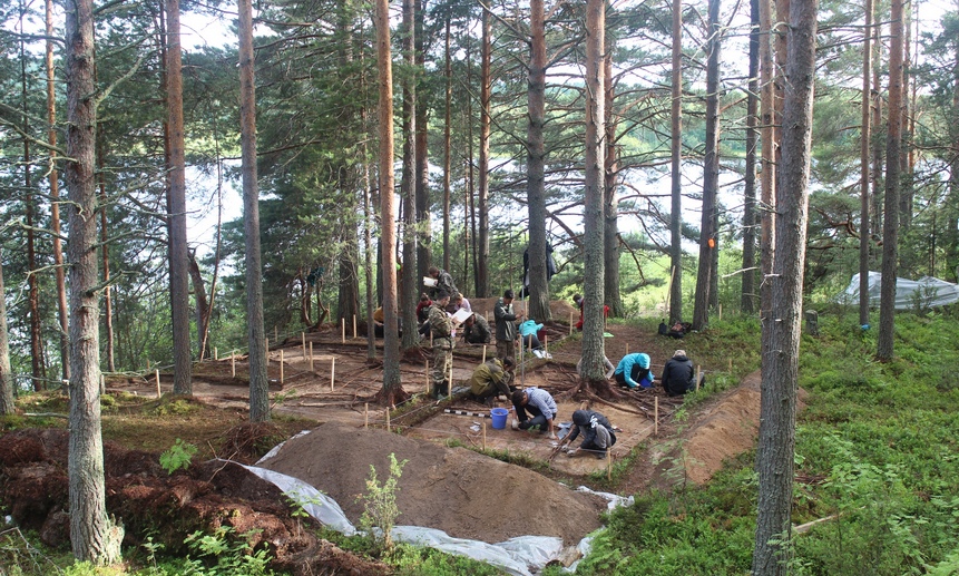 Žig tajnosti, odstranjen iz arheološke najdbe