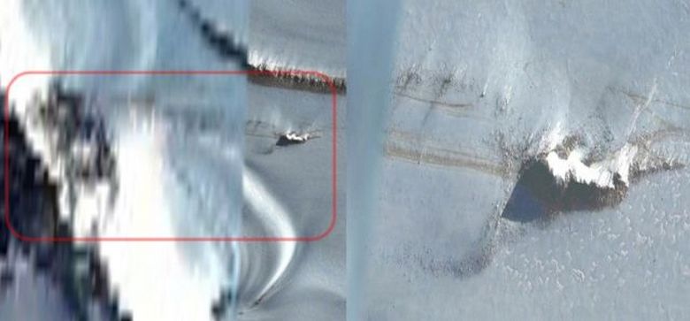 Tajna baza ledene celine in skrivnostnih oblakov Antarktike