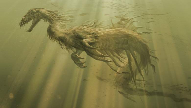 Družina Sydney, ujeta na video rečni pošasti