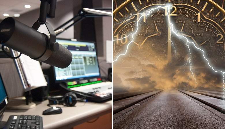 Zdi se, da je signal iz prihodnosti prizadel radio.