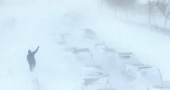 Sneženje v ZDA. Fotoreport