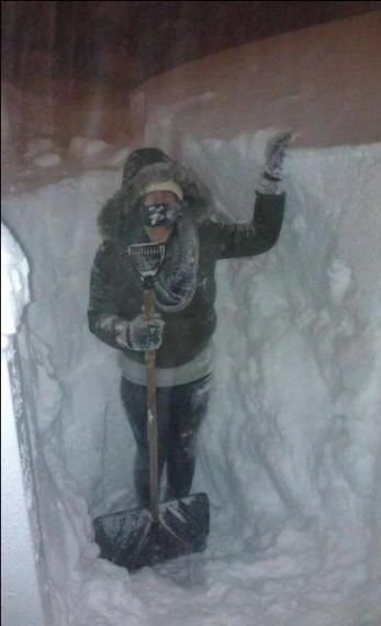 Ameriška snežna nevihta, nevihta