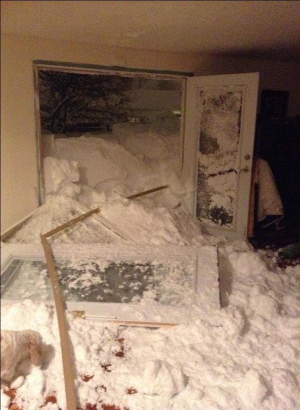 Ameriška snežna nevihta, nevihta