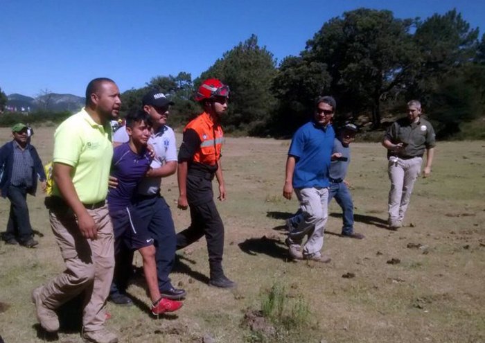 Pes reši najstnika v gorah