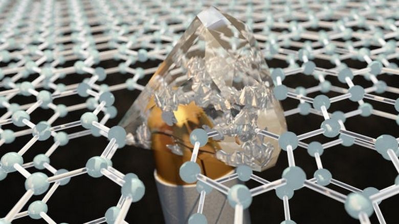 Izdelan iz grafenskega oklepa - težka in lahka