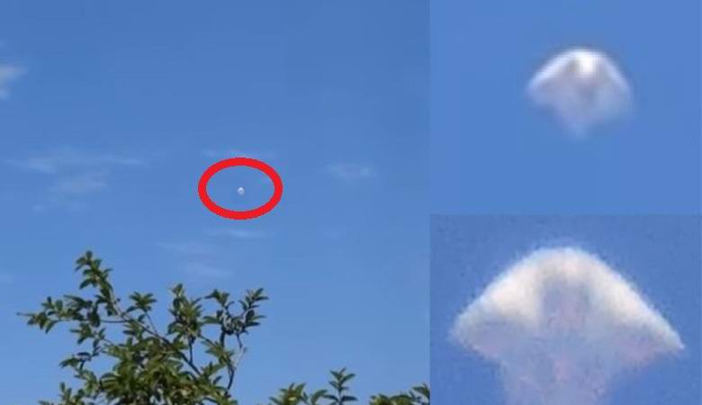 Skrivnostna bela anomalija na nebu nad Brazilijo