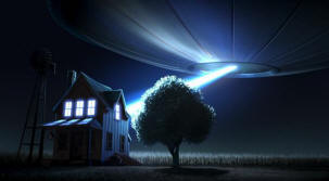 Trden žarek svetlobe, ki izhaja iz NLP