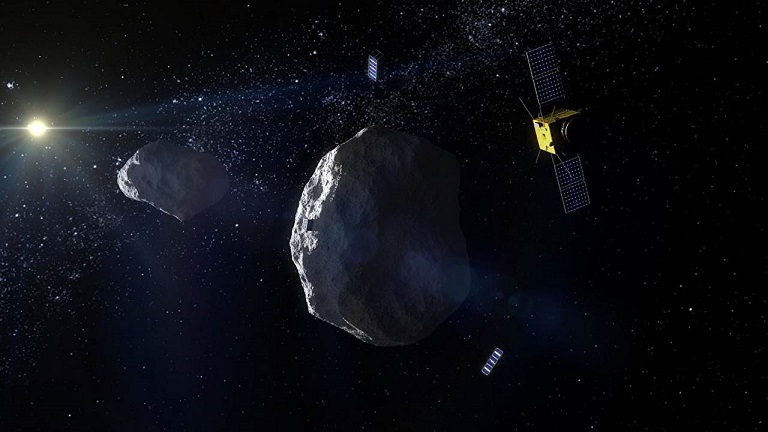 Znanstveniki bodo odpravili asteroid s vesoljsko sondo in ugotovili, kaj iz tega izhaja.