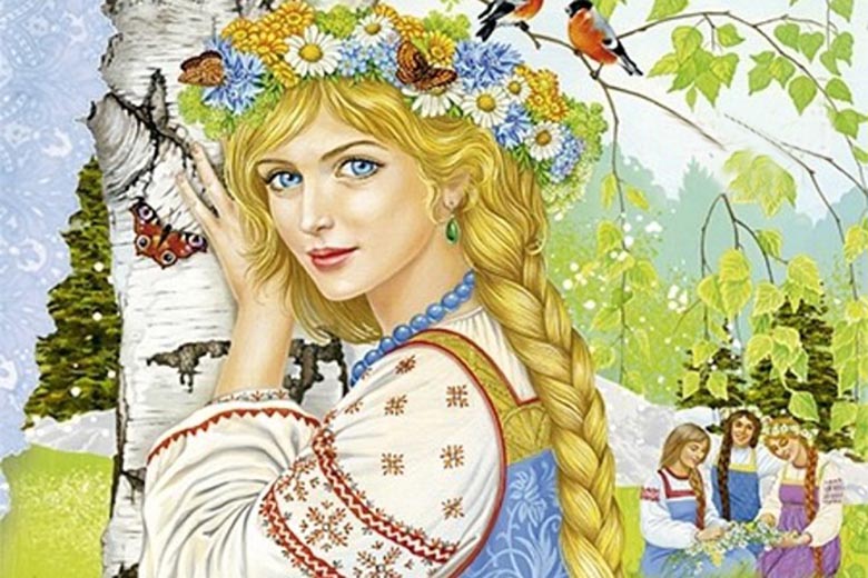 Neverjetna domovina čarobne Snow Maiden