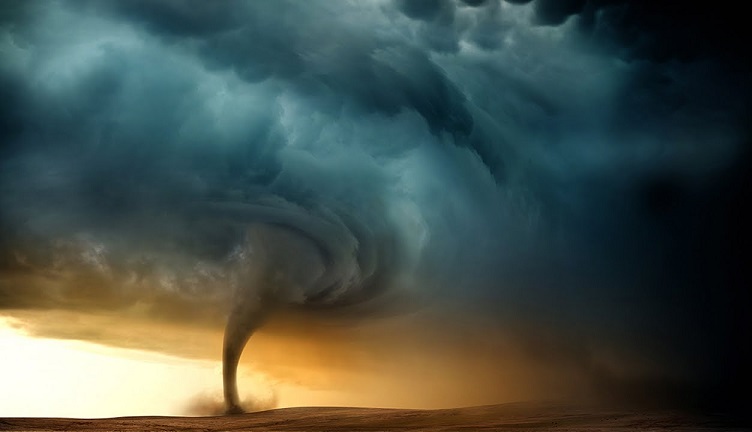 Neverjeten naravni pojav, ujet v Kaliforniji.