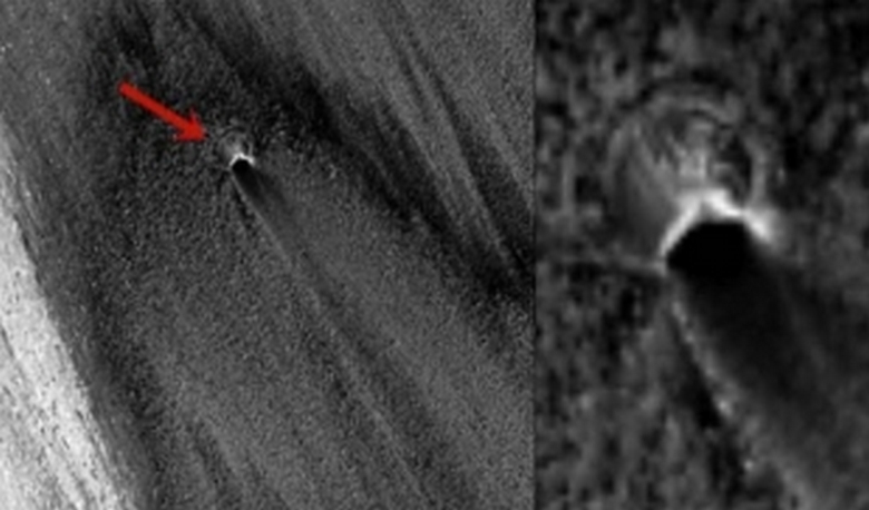 Ufologi so na Marsu znova odkrili vesoljce