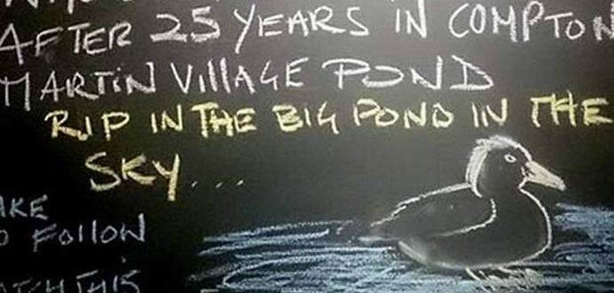 Na angleškem podeželju želijo drake pokopati z odliko