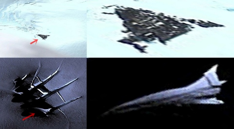 Na Antarktiki so ufologi naenkrat našli dva NLP-ja.