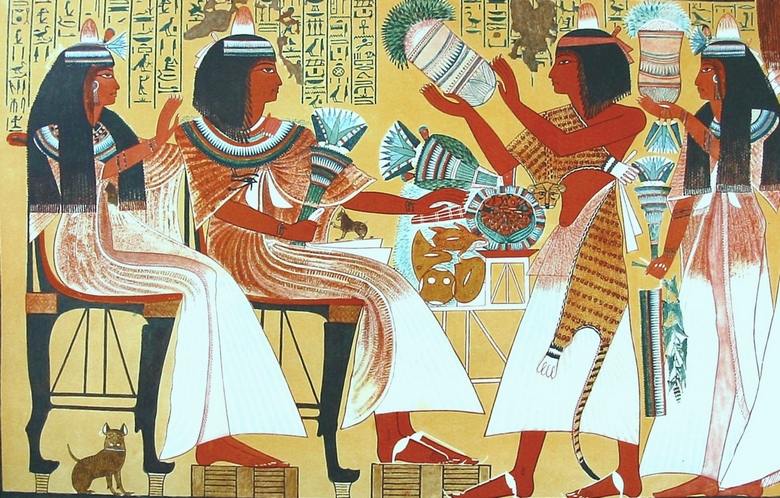 Evropejci živeli v starodavnem Egiptu