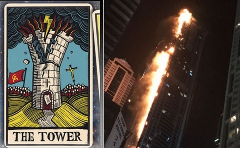 V Dubaju je prišlo do požara v nebotičniku Torch Tower ...