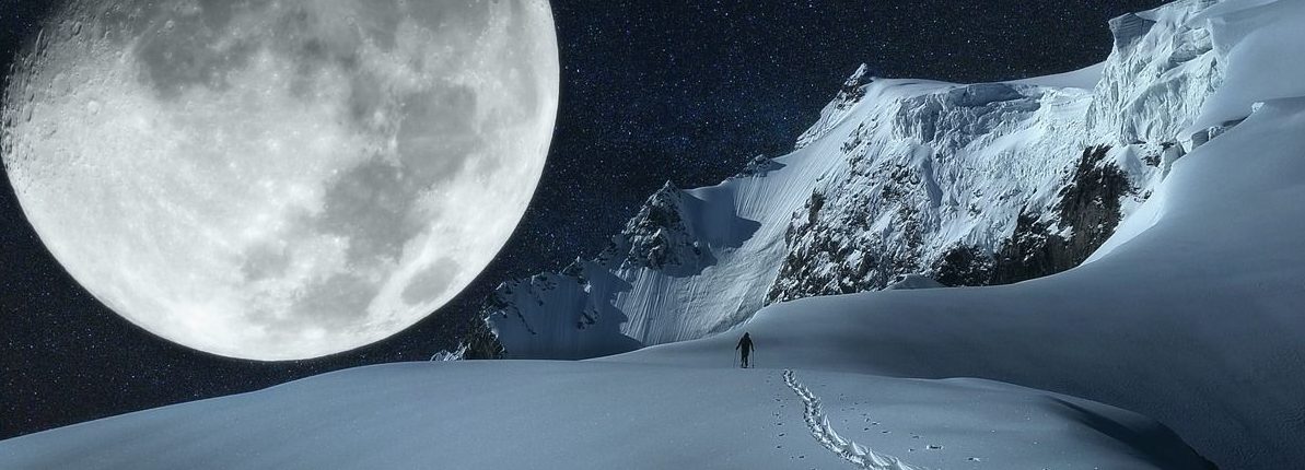 Ta vikend bomo videli 'Super Snow Moon'.  To je tisto, kar pomeni 