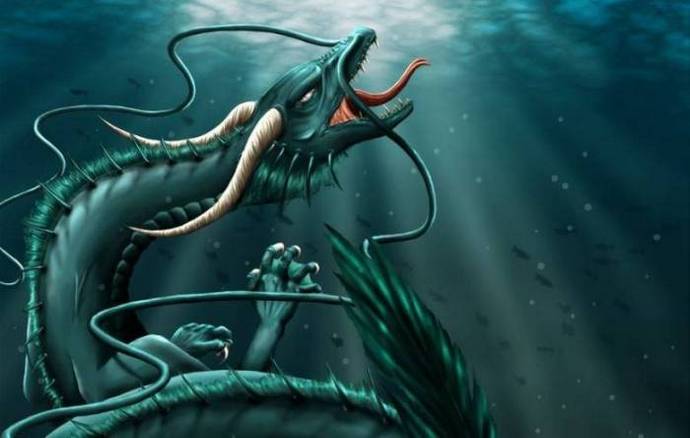 Grozljiva pošast živi v globinah jezera Kok-Kol