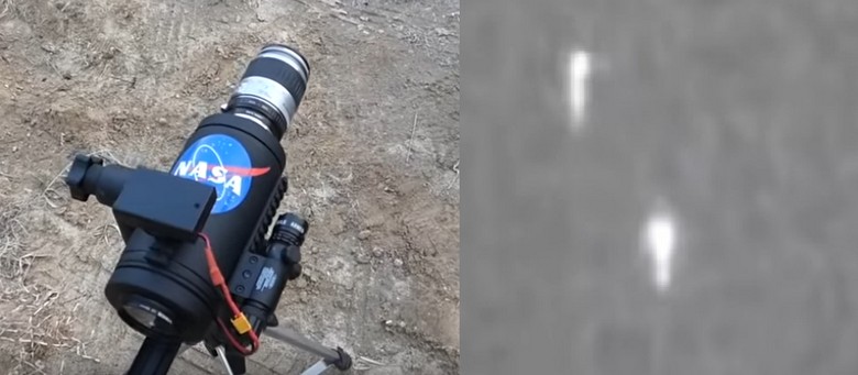 V Španiji krogle ponoči letijo iz luknje v tleh