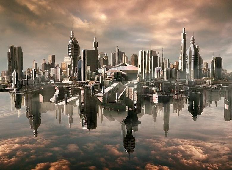 Na Kitajskem so spet zagledali silhueto srhljivega mesta.