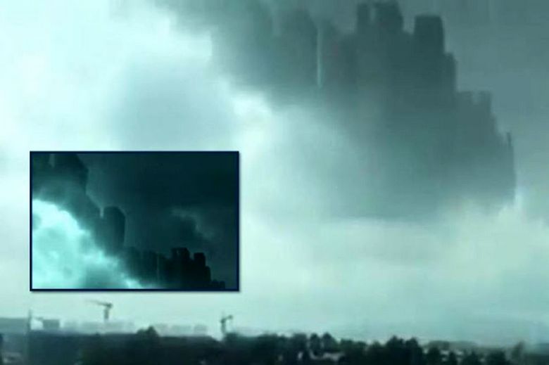 Na nebu nad Kitajsko so spet opazili kronomornost