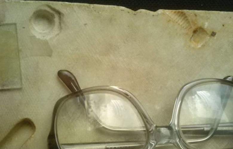 Tujčev artefakt, ki je bil razstavljen v Orenburgu.