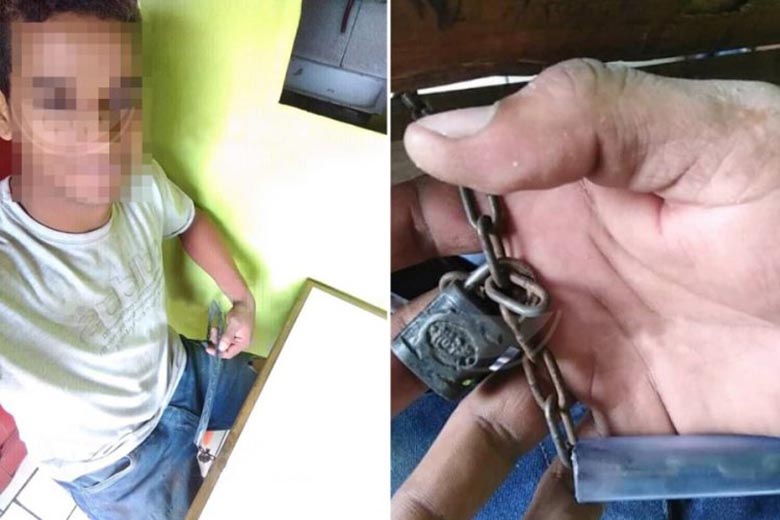 V restavracijah v Peruju je stranka privezana za stol, da ne pobegne, ne da bi plačal.