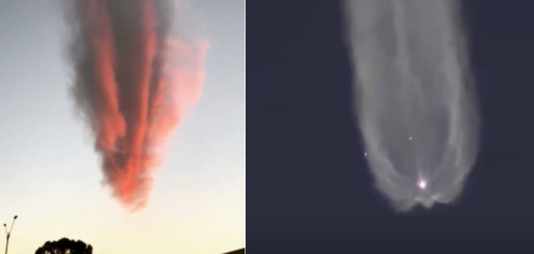 Nekaj ​​čudnega se dogaja z oblaki v Južni Ameriki.