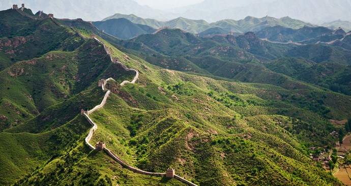 Veliki kitajski zid so postavili stari Slovani.