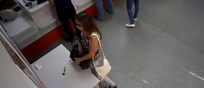 Videoposnetek s smešno tatvino je postal hit