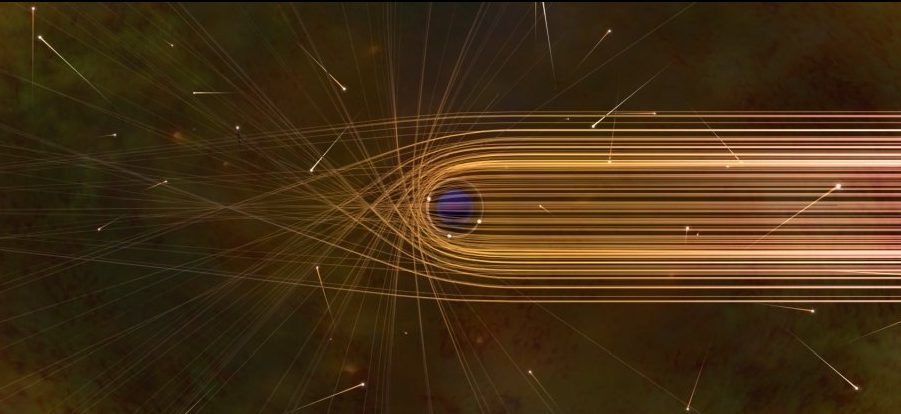 Okoli črnih lukenj so neskončni obroči svetlobe.  Tako smo jih lahko videli 