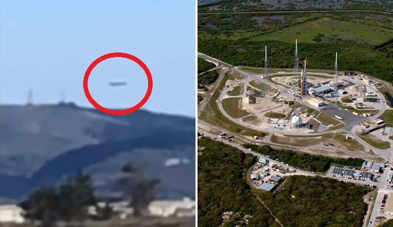 V bližini ameriške letalske baze je letel